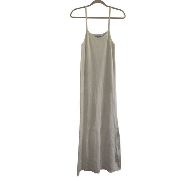 ✨Charlie Holiday Deliah Ribbed Midi Ivory Sz 4 Dress Cloud✨ - Picture 5 of 8
